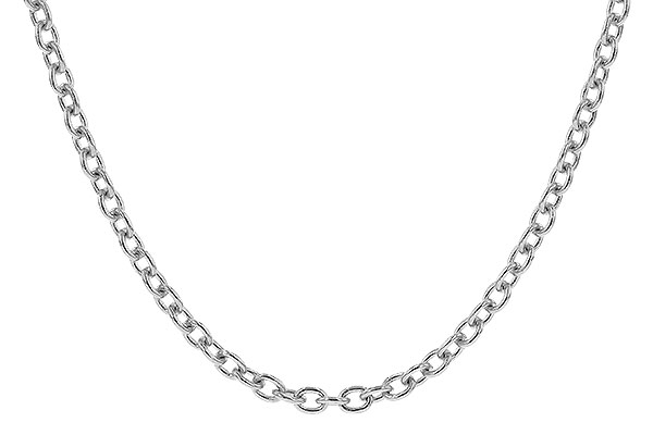 A301-52485: CABLE CHAIN (18IN, 1.3MM, 14KT, LOBSTER CLASP)