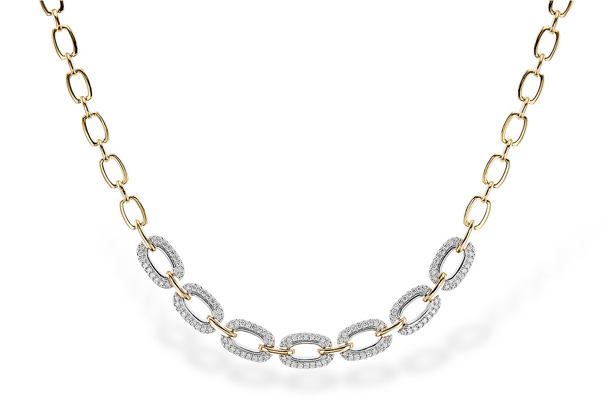 C301-47021: NECKLACE 1.95 TW (17 INCHES)
