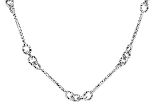 E301-51621: TWIST CHAIN (8IN, 0.8MM, 14KT, LOBSTER CLASP)