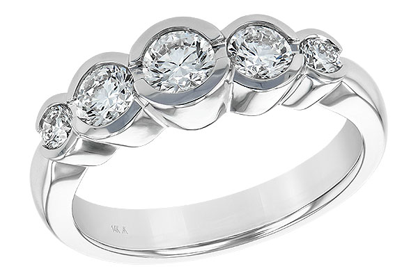 G120-60675: LDS WED RING 1.00 TW