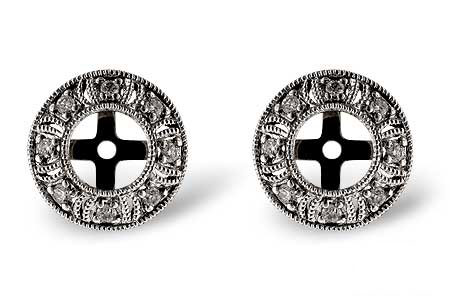 K027-90648: EARRING JACKETS .12 TW (FOR 0.50-1.00 CT TW STUDS)