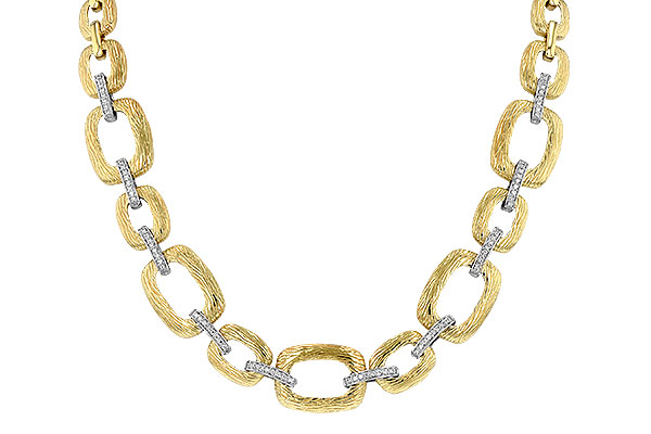K034-18893: NECKLACE .48 TW (17 INCHES)