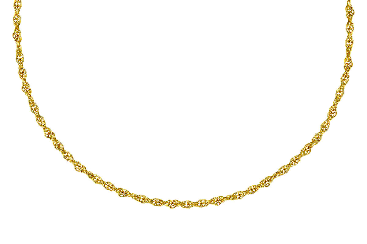 L301-51602: ROPE CHAIN (18IN, 1.5MM, 14KT, LOBSTER CLASP)