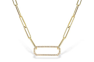 M301-46175: NECKLACE .50 TW (17 INCHES)