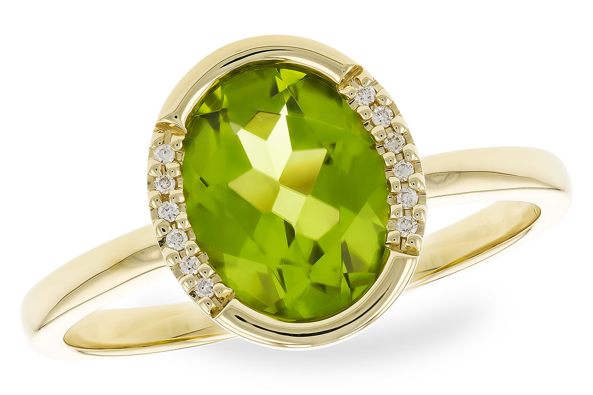 C301-49794: LDS RG 1.72 TW PERIDOT 1.75 TGW (9x7 PER)