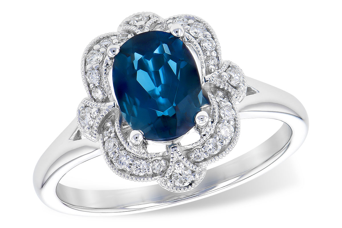 G300-61575: LDS RG 1.35 LONDON BLUE TOPAZ 1.50 TGW