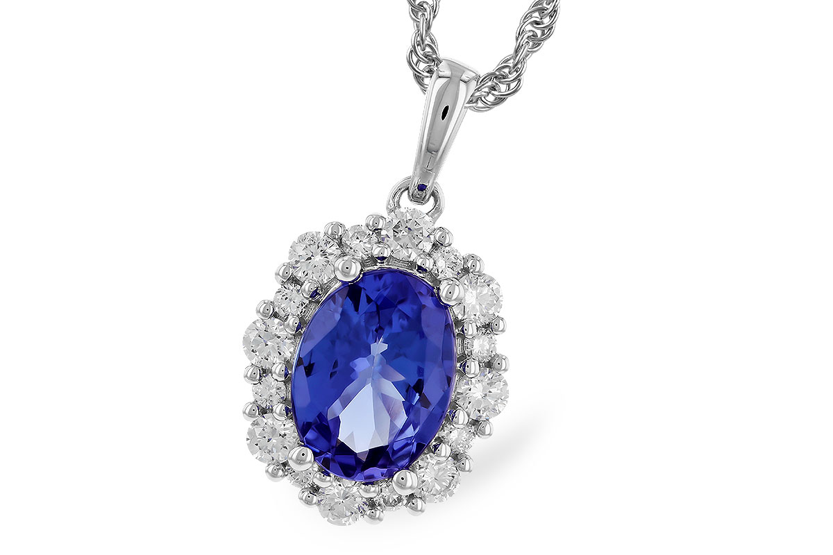 H301-49812: NECK 1.02 TANZANITE 1.32 TGW (8x6 OVAL)