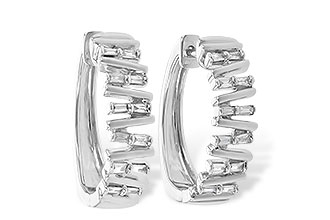 L217-87075: EARR .30 TW BAGUETTE DIAS