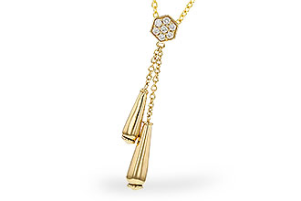 L302-37957: NECKLACE .11 TW