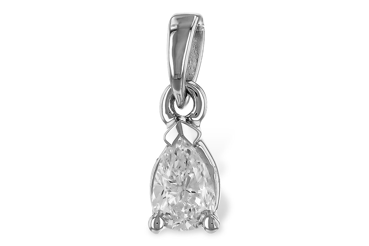 M302-37011: PENDANT .23 PEAR SHAPE DIA.